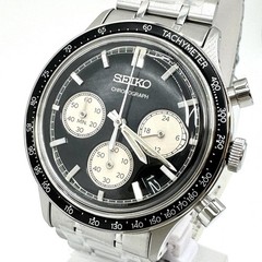 SEIKO SBTR055 Panda Dial Chronograph Quartz Men’s Watch JDM Full Set New