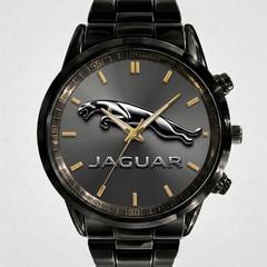 Jaguar Many Styles Appreciation Black Stainless Steel Watch Gift For Car Lover