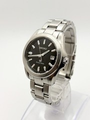 Grand Seiko 8J56-8020 Black Dial Quartz Men’s Watch Made in Japan GS