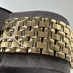 BULOVA Men’s Gold-Tone Diamond Stainless Steel Watch – 97F52