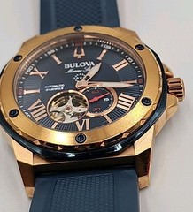 Bulova Marine Star Automatic Blue Dial Men’s Watch 98A227