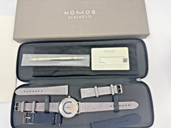 Nomos Autobahn Silver Dial Stainless Steel 41mm Automatic Movement Men’s Watch