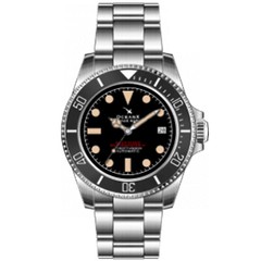 OceanX Sharkmaster-V2 Men’s Diver Watch 40mm Black Dial / Black Bezel V2SMS521