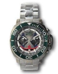 Invicta DC Comics Men’s 48mm Joker Limited Edition Gunmetal Chrono Watch 35074