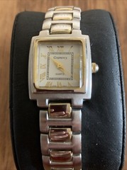 Gramercy Ladies Wristwatch with Quartz Movement Silver Tone New Battery 7.5”