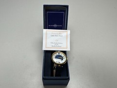 RARE GENUINE The Bradford Exchange Forever In Blue Denim Ladies Watch IN BOX