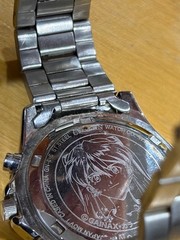 CITIZEN Evangelion Collaboration Chronograph Watch Asuka Langley Model Japan
