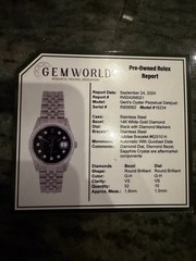 Rolex Datejust Gent’s Oyster Perpetual Serial # R909562 Model #16234