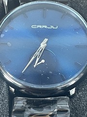 CRRJU 2150 Men’s Ultra thin Waterproof Stainless Steel Wristwatch & Xtra Strap