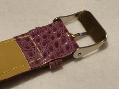 Women/Girls – Wristwatch – Butterfly Case – Rhinestones – Faux Leather Band