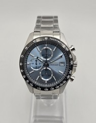 Seiko Spirit SBTR029 JDM Ice Blue Dial Chronograph Quartz Watch Brand New