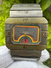 Rare Vintage Hamad Bin Al Nahyan Abu Dhabi Logo Quartz Watch 28MM