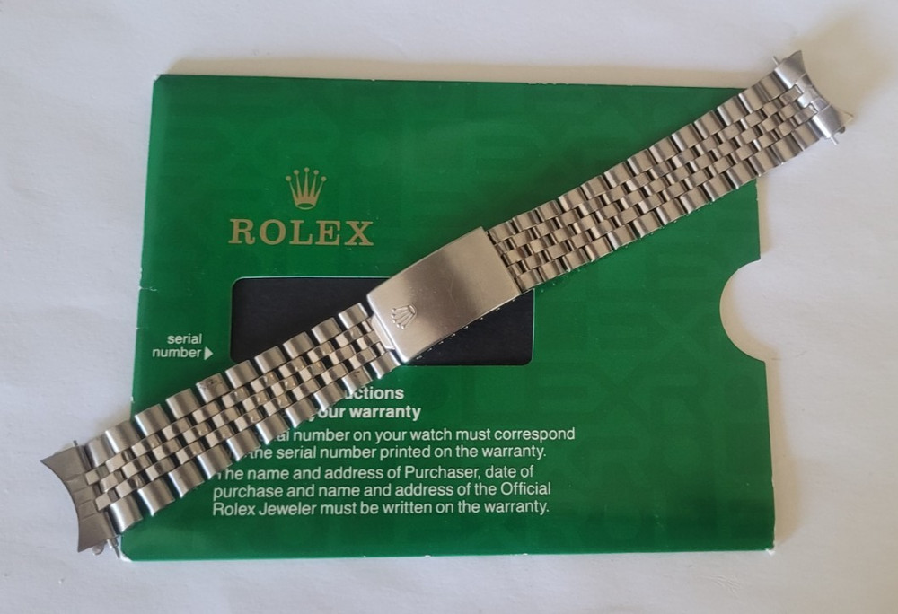 Rolex 20mm,SWISS jubilee folded bracelet for GMT 1675,Sub.1680,5512,1655,