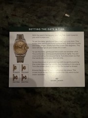 Rolex Datejust Gent’s Oyster Perpetual Serial # R909562 Model #16234