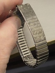 Vintage HILTON watch with SONELLA 17J movement Flex Band