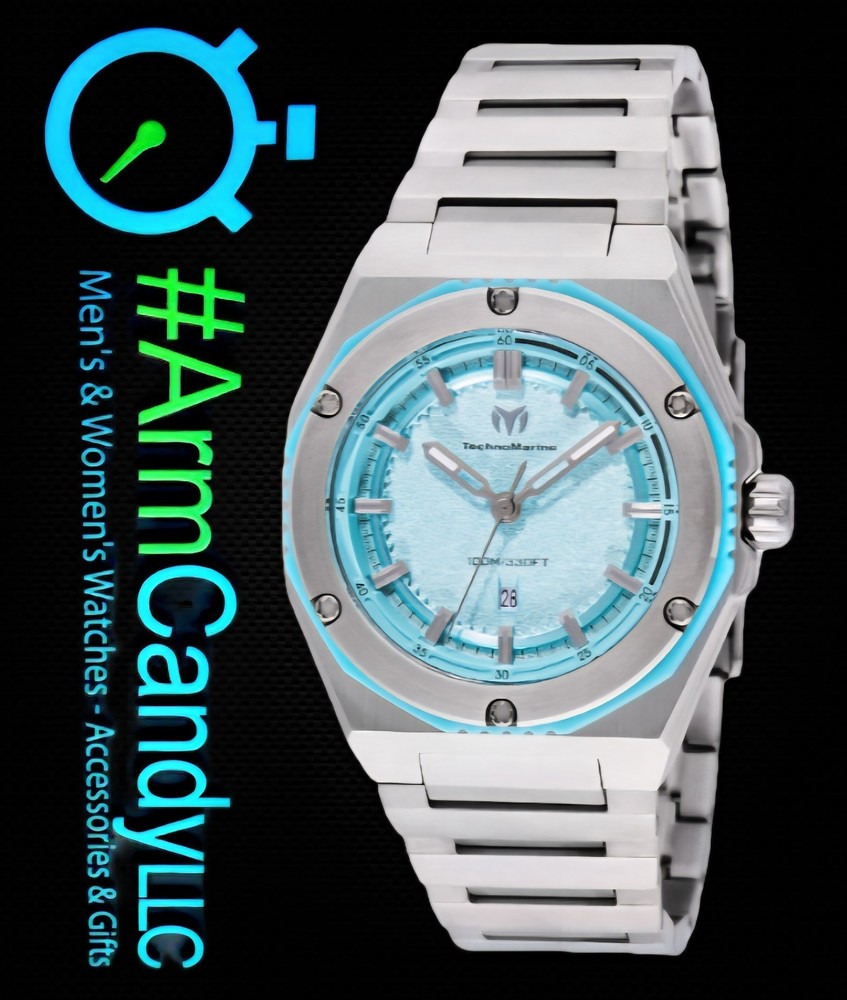 TechnoMarine Women’s Coral Legacy 36mm Quartz Watch TM-416079