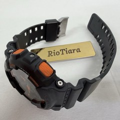 Casio G-Shock GA-110TS-1A4 Gray Orange Cleaned New Battery Near Mint Watch 5146