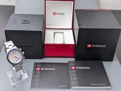 ZODIAC FC BAZEL MODEL ZO3809 Automatic Men’s Watch Vintage 42mm Boxed