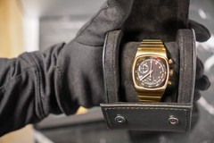 Brew Metric Gold – Black Dial Chronograph With Additional Rubber Brew Strap
