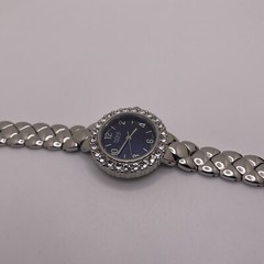 Beautiful Working Women’s Burgi – Wrist Watch Stainless / Blue / Crystal bezel