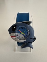 Children’s Wacky Shark Watch With Slap Style Silicone Band
