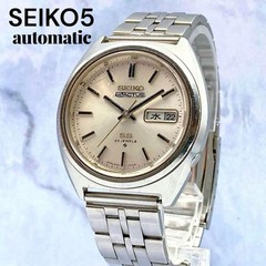 Working Item SEIKO 5 ACTUS SS 23JEWELS Automatic Watch Men s Vintage Antique Sta