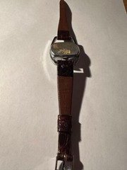 Rare Vintage 60’s Waters Watch Pristine Condition Beautiful Leather Strap