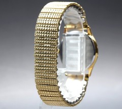 1994 [MINT] Seiko Dolce 8N41-6060 32mm Champagne Gold Round Bangle Mens Qz Watch
