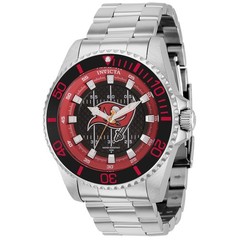 Invicta 36949 NFL Black and Red and Grey and White Dial 47 mm Men’s Watch New
