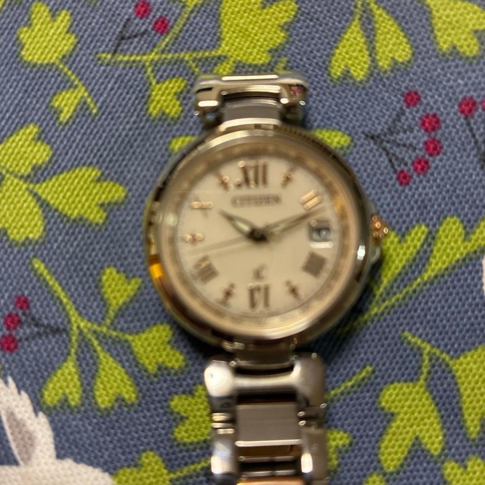 USED Excellent Condition CITIZEN XC Citizen Cross Sea Ladies Wristwatch EC1034 5