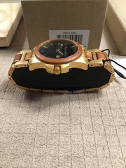 Original Grain The Classic Antique Gold Mahogany Black Color Mens Watch OG-1-016