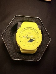 Casio G-SHOCK GA-2100-9A9DR Neon Yellow Carbon Core Guard 200M Watch