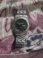 Valia Swiss Made Waterproof Watch Vintage Mechanical Stainless Steel Back