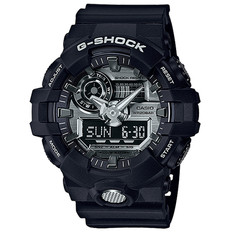 Casio G-Shock GA-710-1A Black Analog Digital Watch Super Illuminator 200M