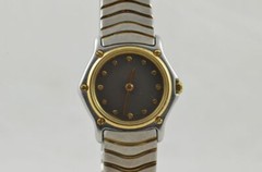 EBEL SPORT CLASSIQUE 23MM STAHL/GOLD QUARTZ + STAHL BAND MINI 1057901 2