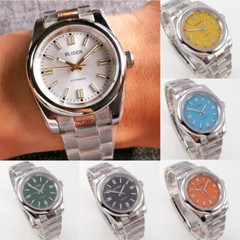Sapphire Mens Watch Miyota8215 36mm/39mm Unisex Black/Blue/Green/Yellow Luminous