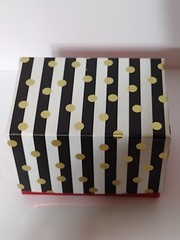Beautiful Gold Watch With Four Bracelets With It 4.25″x3.25″x3.25″Box, 9 Oz New