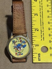 Vintage Ren & Stimpy Watch 1992 Nickelodeon Cartoon Wristwatch AS-IS