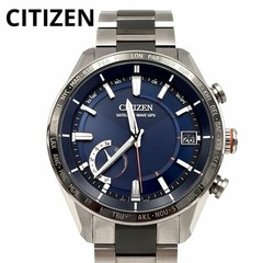 CITIZEN ATTESA Act Line Watch CC3085 51L Eco Drive Solar Radio Men’s Titanium