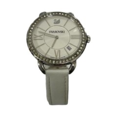SWAROVSKI Chronograph Watch White Crystal Swiss Made