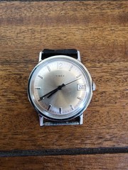 1979 Vintage Timex Sportster Men’s Manual Watch w/ Date – Runs Well