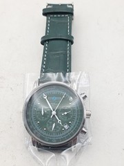 Germany Zeppelin 100 years watch green new chronograph