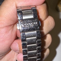 Coach Preston Tea Rose watch, model 14503775 No Box Untested
