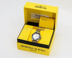 Invicta 49885 Pro Diver Quartz Silver Dial Men’s Watch NEW w tags NWB