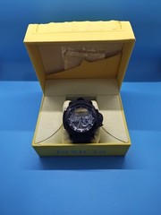Invicta 53mm Man Of War Ghost Bridge Skeleton Gloss Black Case And Strap