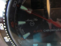 BULOVA MARINE STAR 100M ALARM CHRONO DIGITAL/ANALOG 98C69 MENS WATCH – NEW BATT