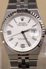 2025 Rolex Land-Dweller 36 White Honeycomb Dial Complete
