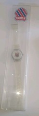 Vintage K Swiss Clear Strap Watch