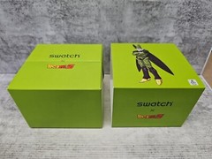 Swatch X Dragon Ball Z Cell Wristwatch Brand New.