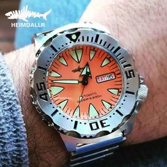 HEIMDALLR Monster V2 Automatic Dive Watch Men NH36A Sapphire 200M Luminous